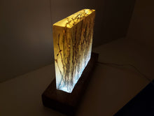 Load image into Gallery viewer, Lamp in birch and epoxy
