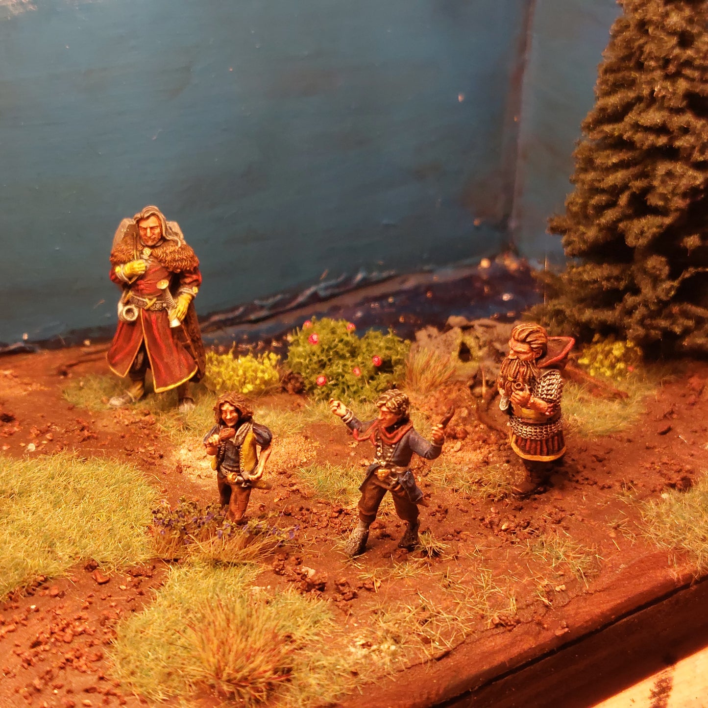 The fellowship travels