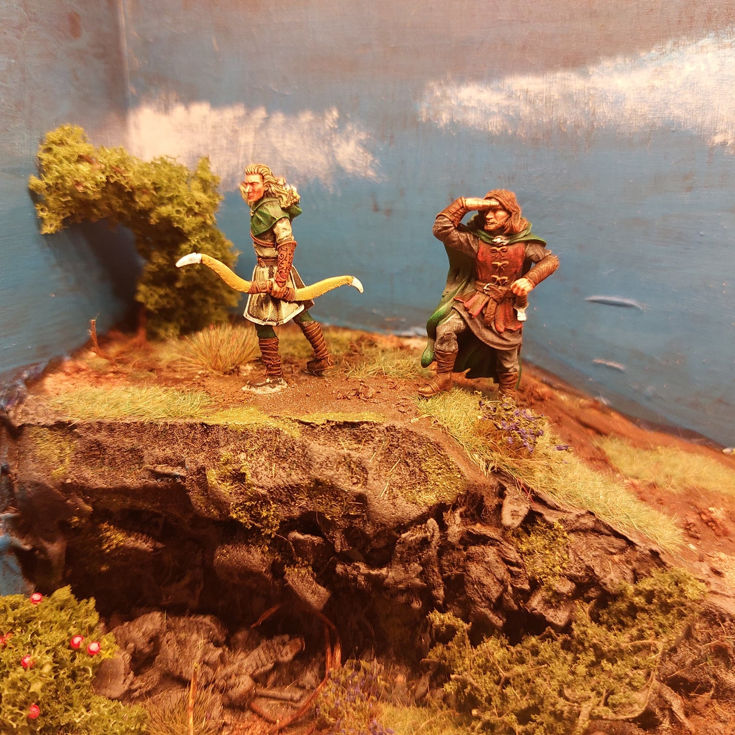 The fellowship travels