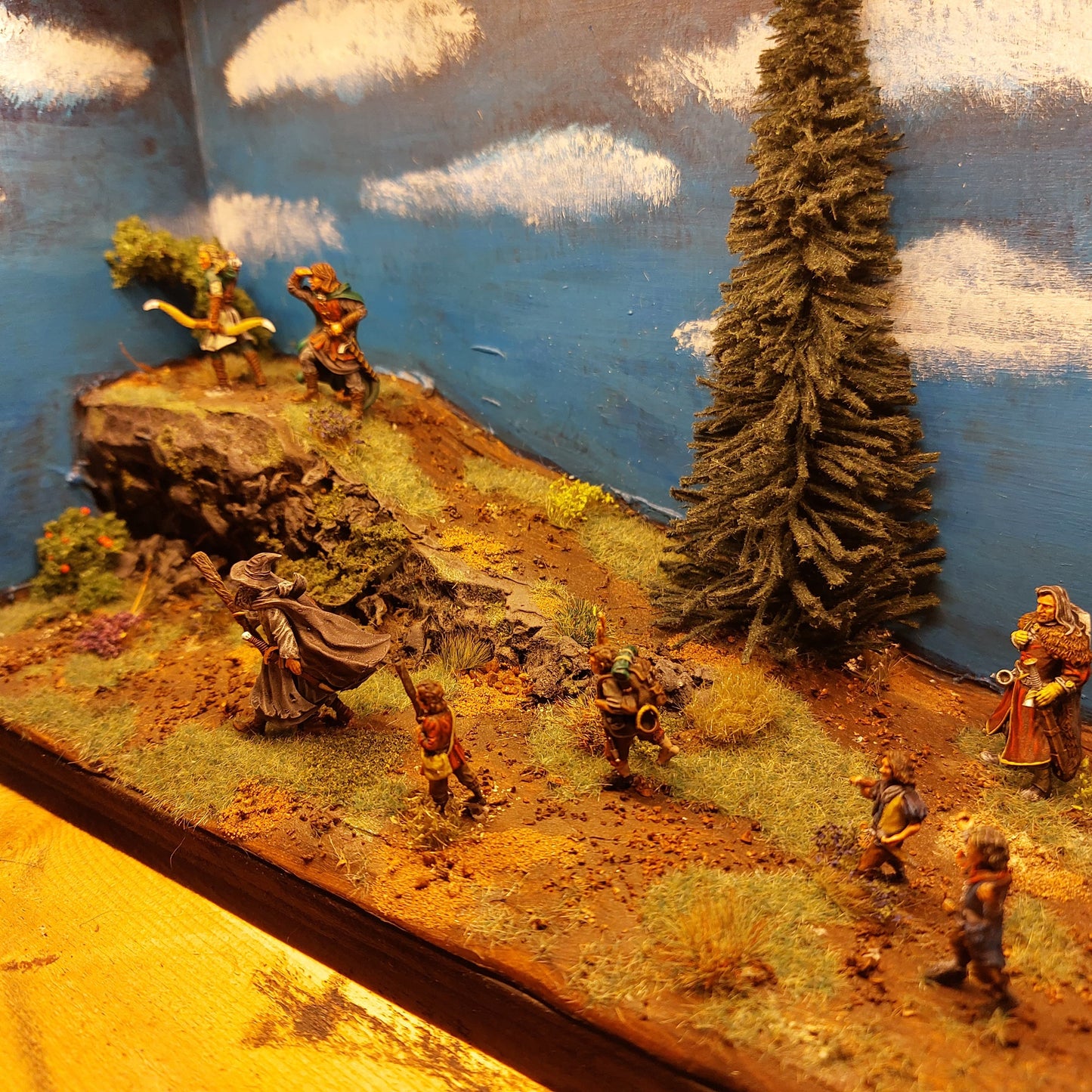 The fellowship travels
